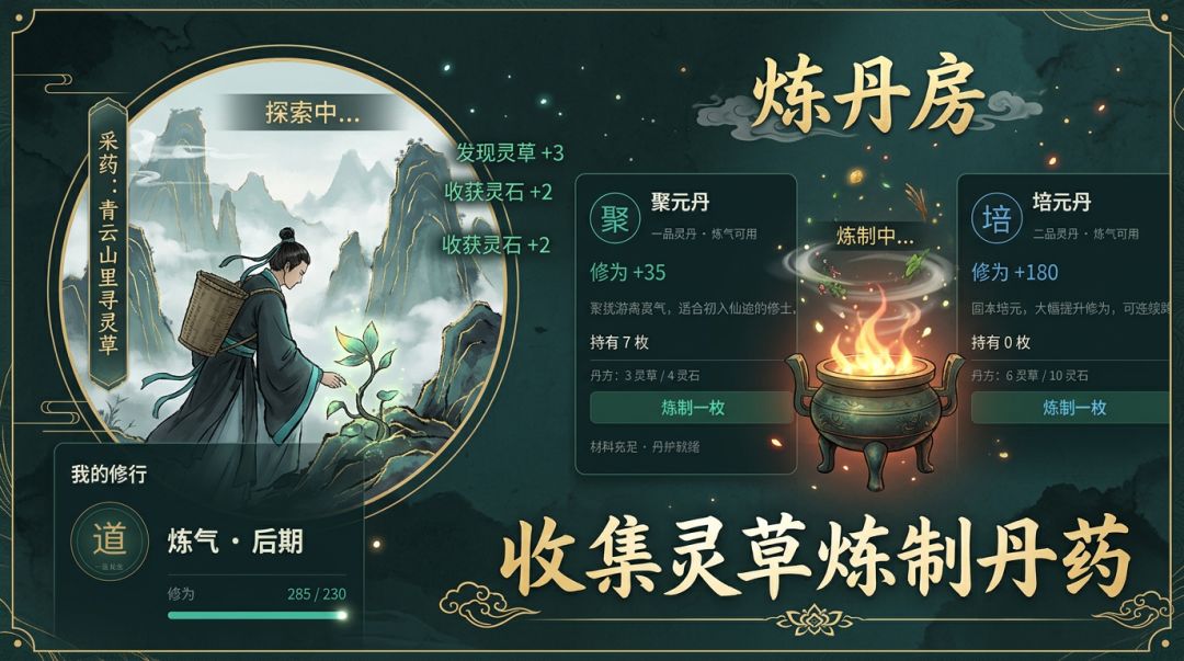 丹道长生游戏截图