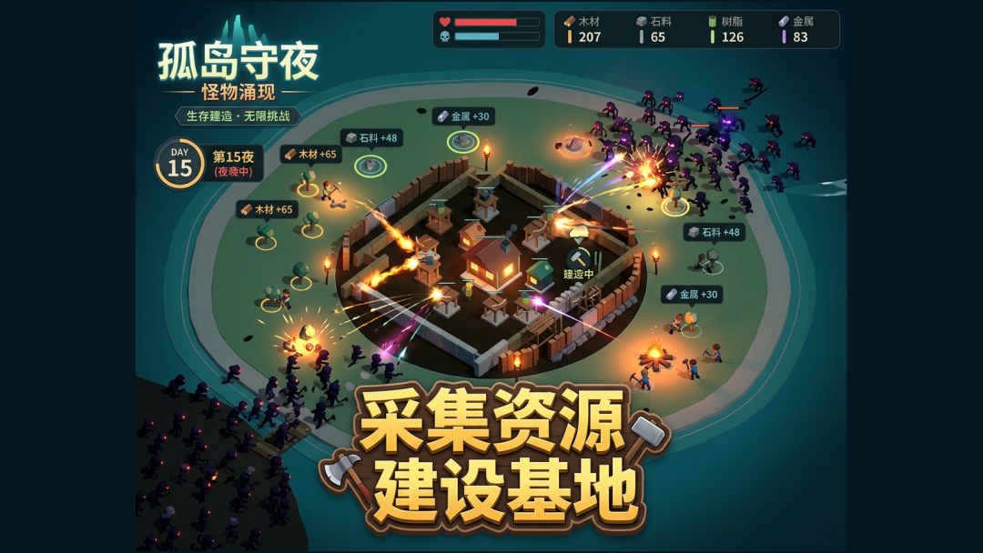 孤岛守夜-怪物涌现游戏截图