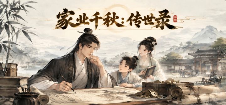 家业千秋：传世录 封面