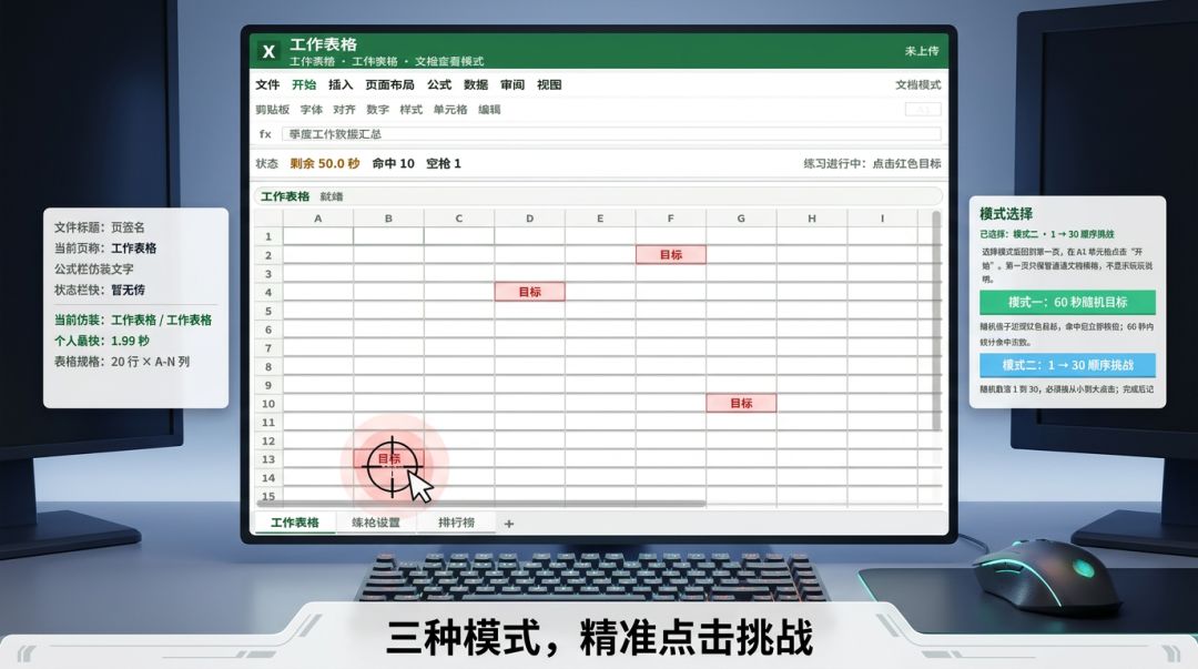 摸鱼之我在上班练枪游戏截图