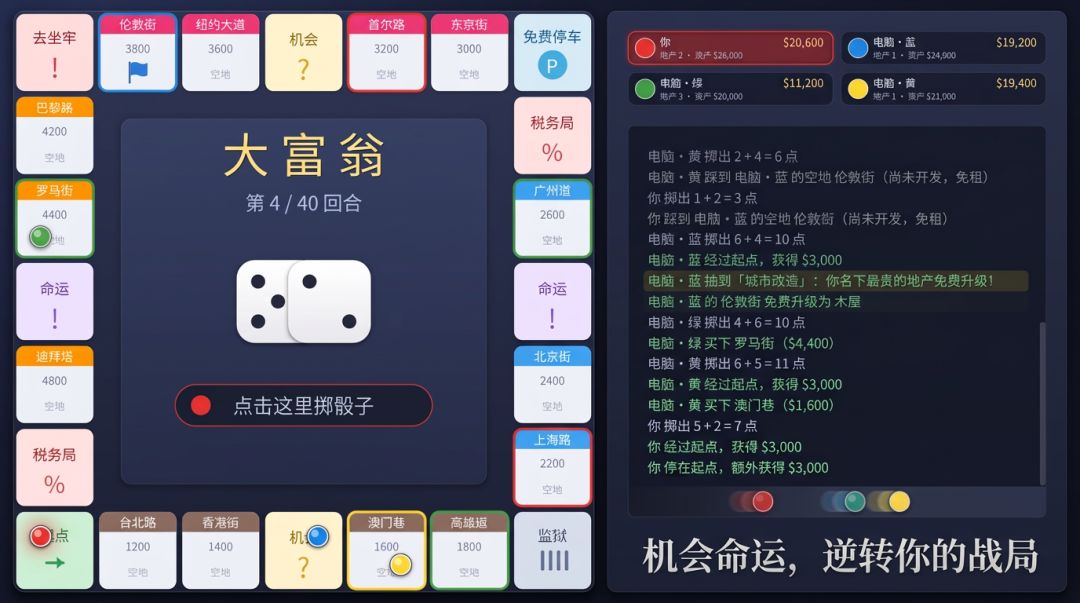 大富翁游戏截图