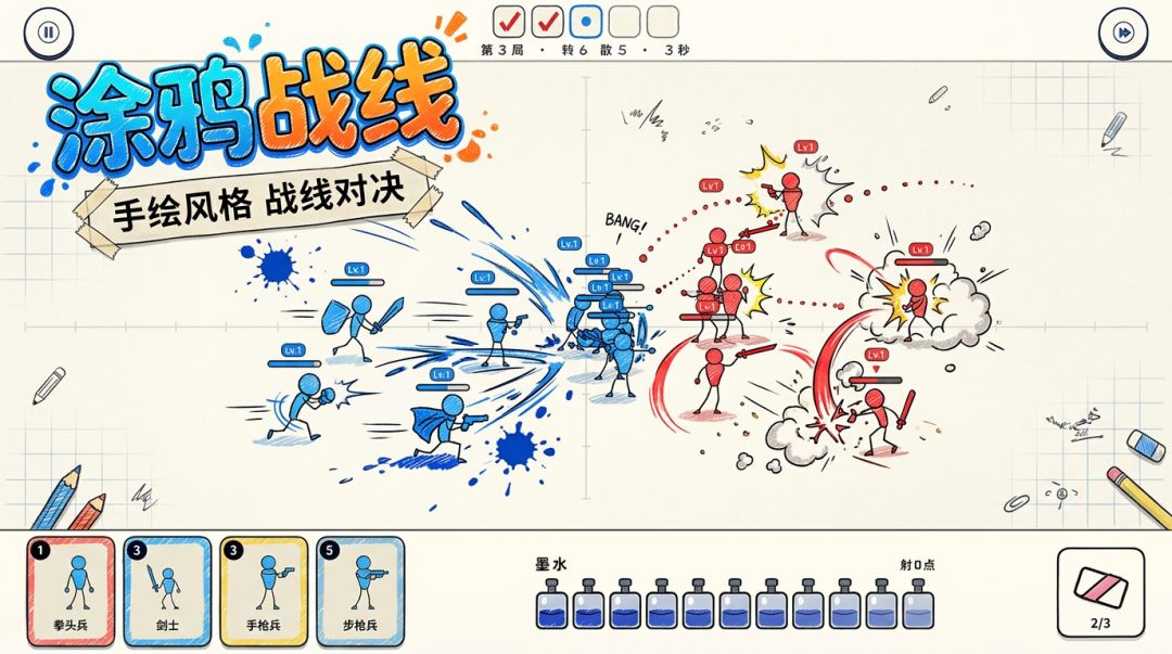 涂鸦战线游戏截图