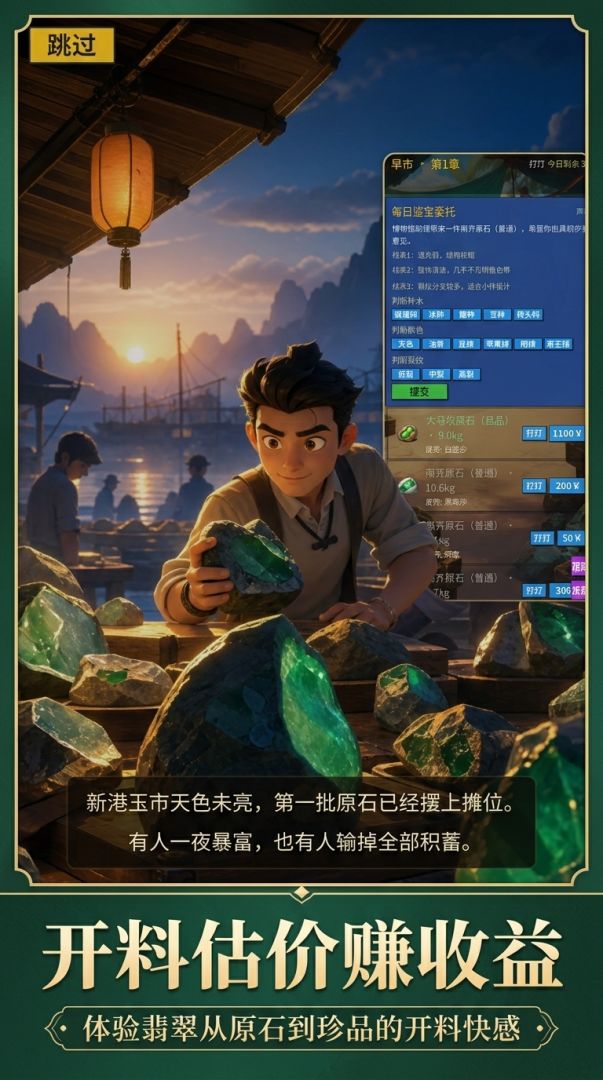 翡翠鉴宝模拟器游戏截图