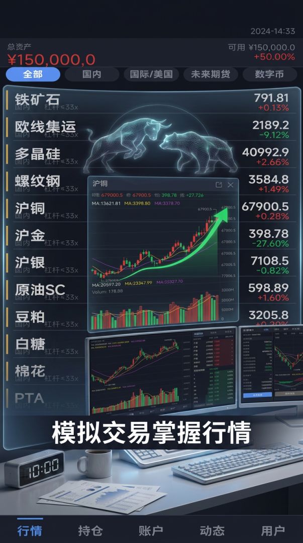 期货模拟交易游戏截图