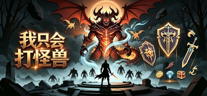 我只会打怪兽 封面