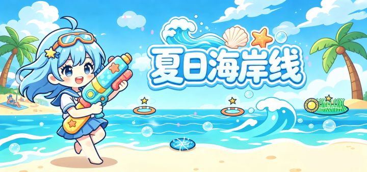 夏日海岸线 封面