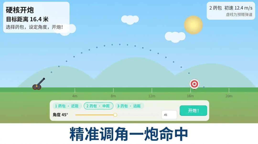 硬核开炮游戏截图