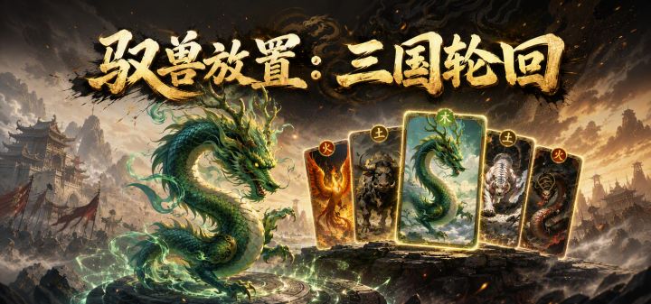 驭兽放置：三国轮回 封面