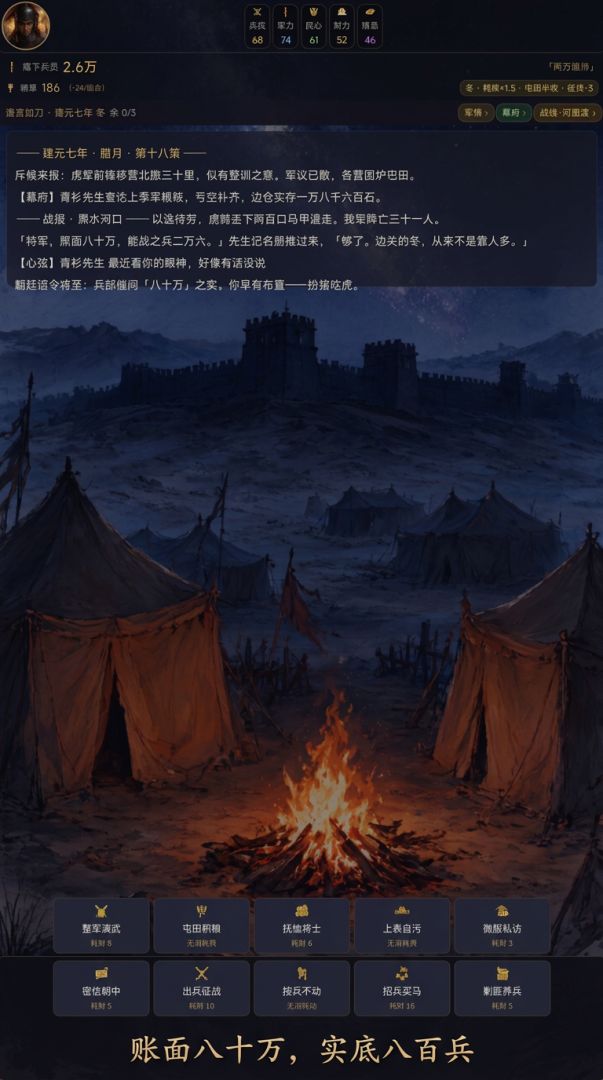 将军模拟器:八百就八百游戏截图