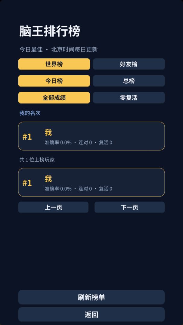 今日脑王游戏截图