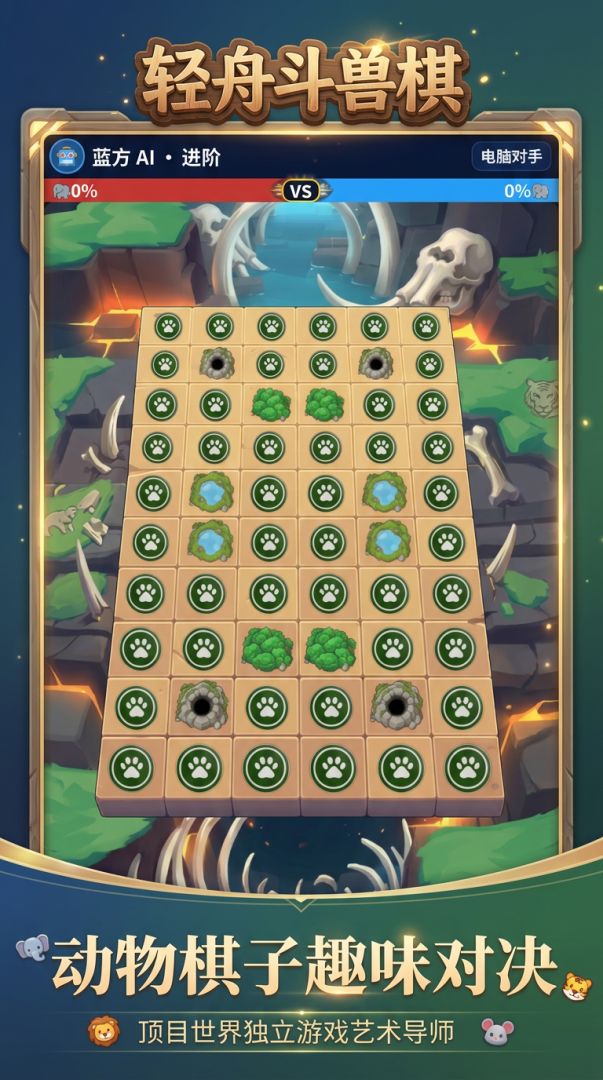 轻舟斗兽棋游戏截图