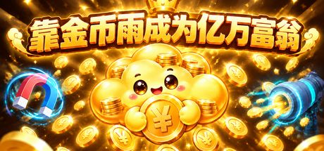 靠金币雨成为亿万富翁 封面