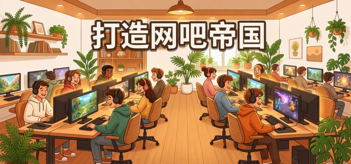 打造网吧帝国 封面