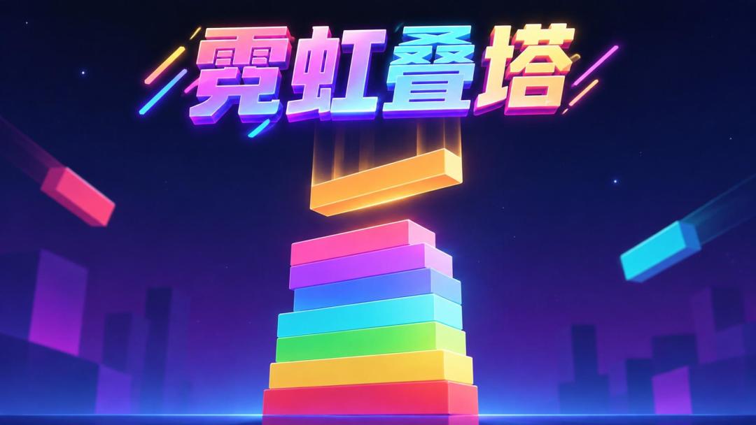 霓虹叠塔游戏截图