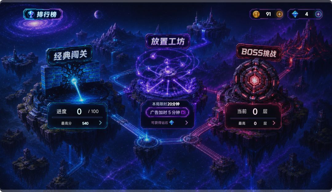 星核弹射游戏截图