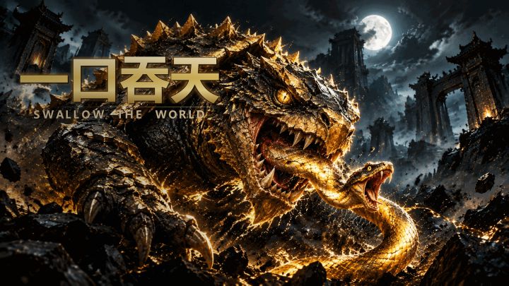 一口吞天 封面