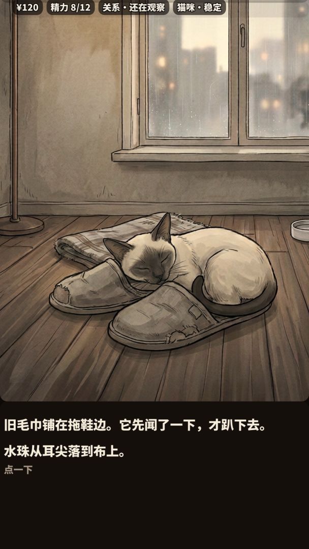 雨夜捡了只猫游戏截图