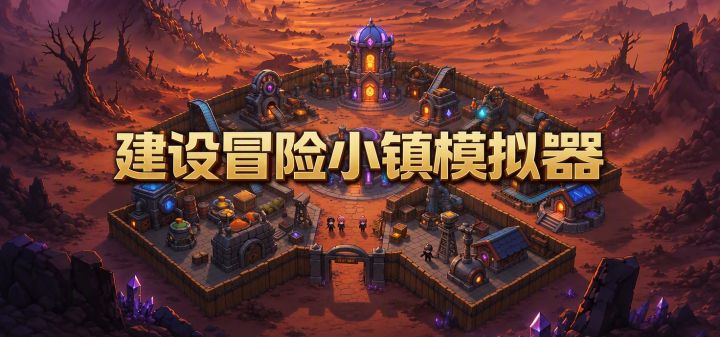 建设冒险小镇模拟器 封面