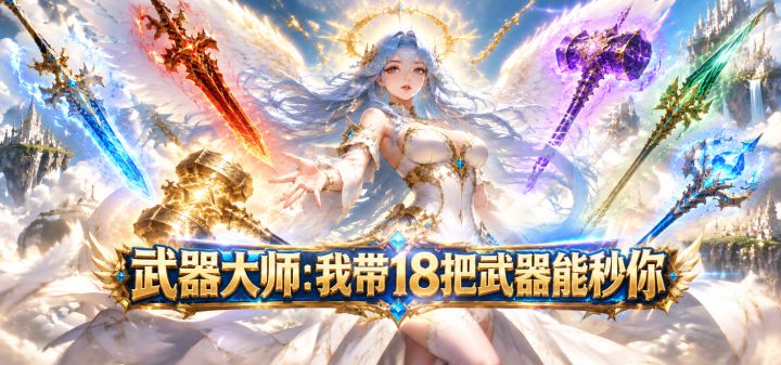 武器大师:我带18把武器能秒你 封面