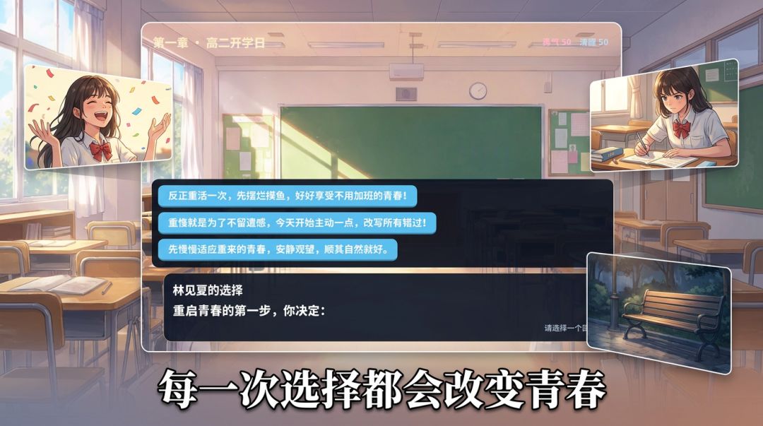 我的高中剧本全崩了游戏截图