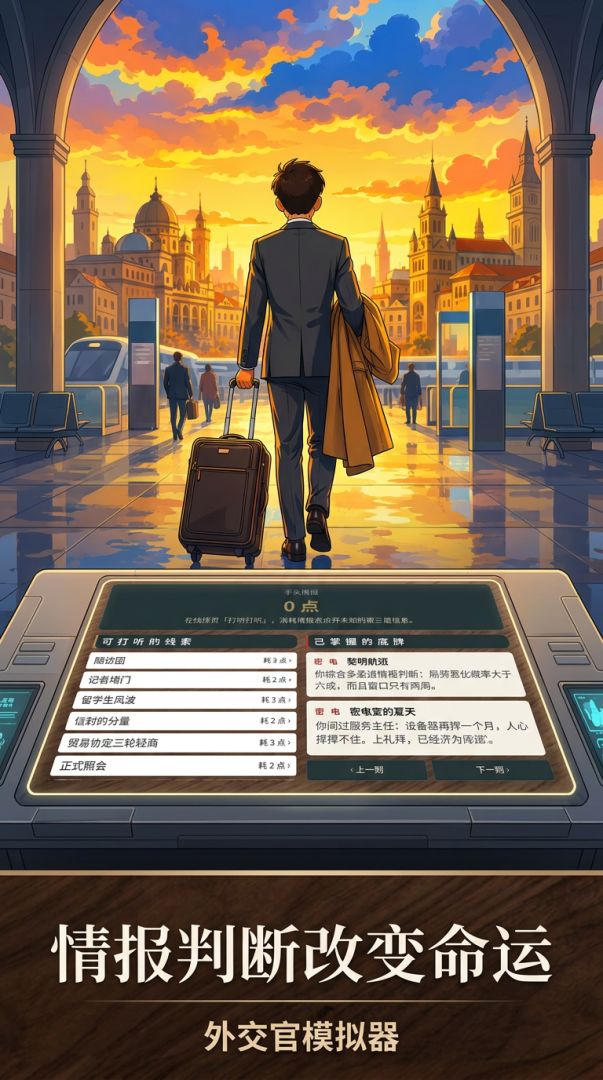 外交官模拟器游戏截图