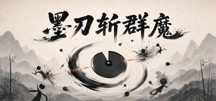 墨刃斩群魔 封面
