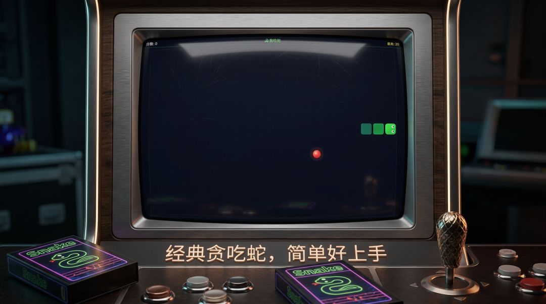 贪吃蛇游戏截图