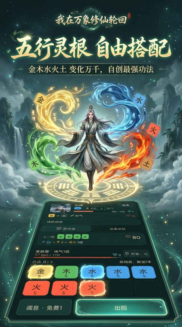 我在万象修仙轮回游戏截图