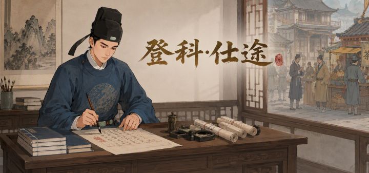 登科·仕途 封面