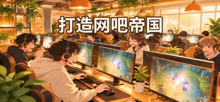 打造网吧帝国 封面