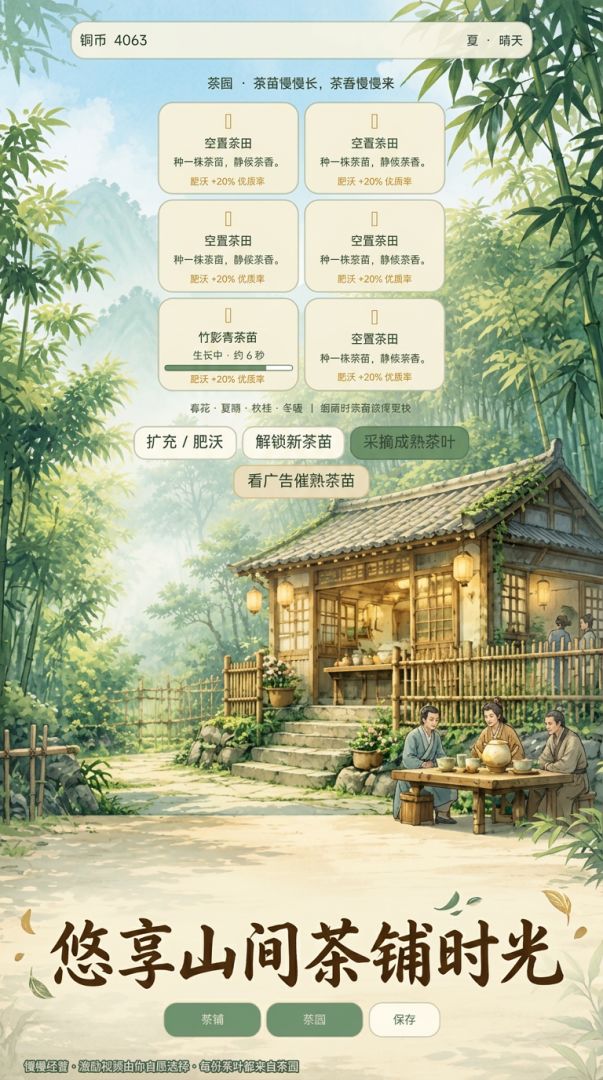 林间小茶铺游戏截图