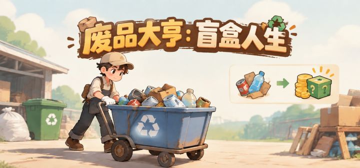 废品大亨：盲盒人生 封面