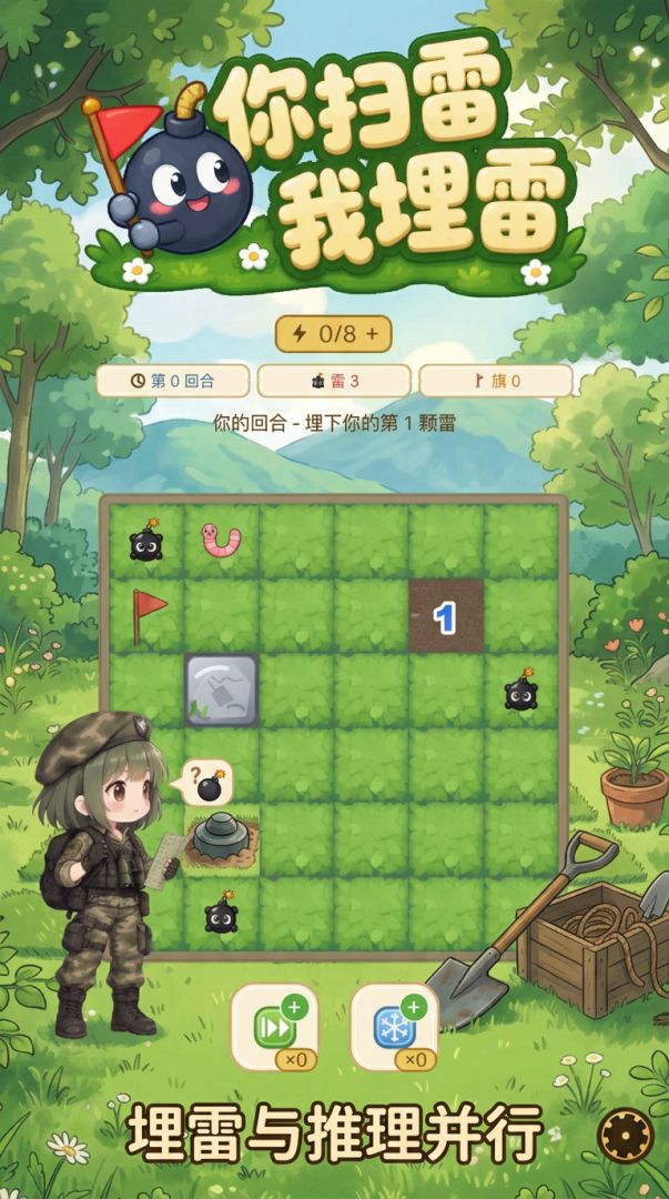 你扫雷我埋雷游戏截图