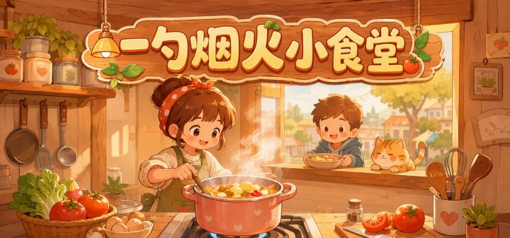 一勺烟火小食堂 封面