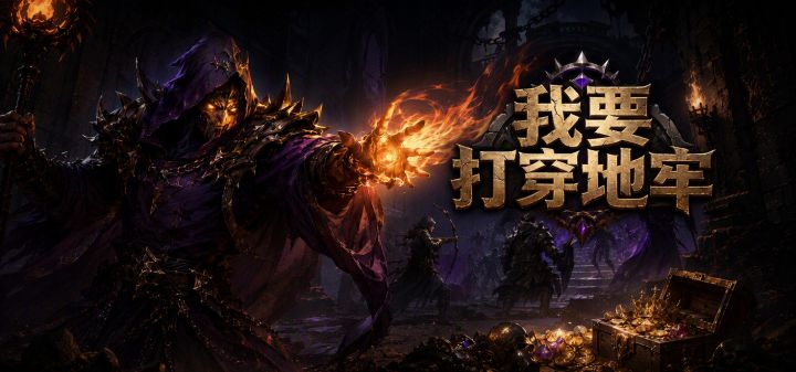 我要打穿地牢 封面