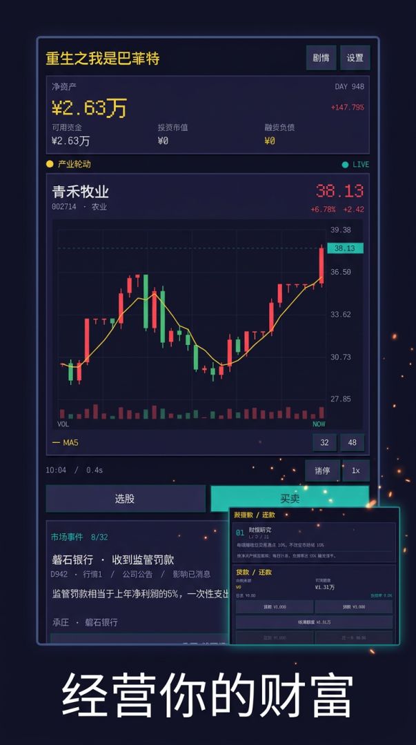 重生之我是巴菲特游戏截图