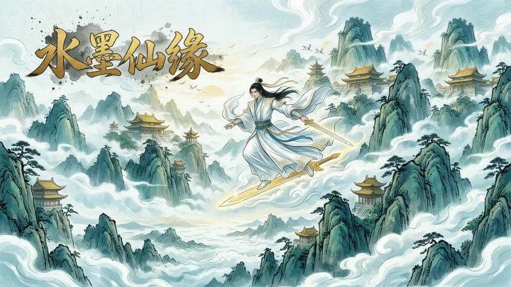 水墨仙缘 封面