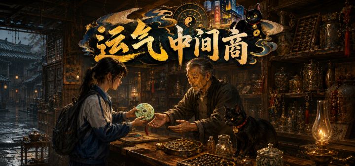 运气中间商 封面