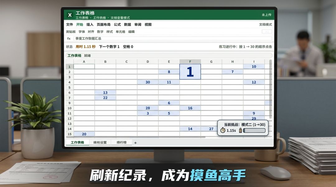 摸鱼之我在上班练枪游戏截图