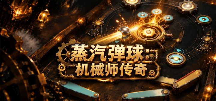 蒸汽弹球：机械师传奇 封面