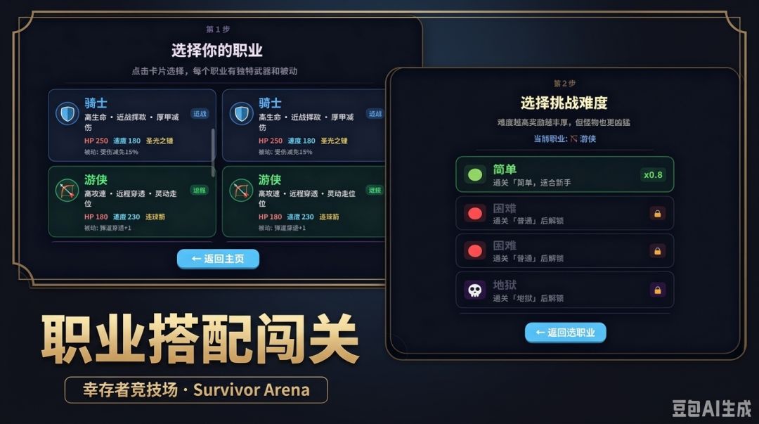 幸存者竞技场游戏截图