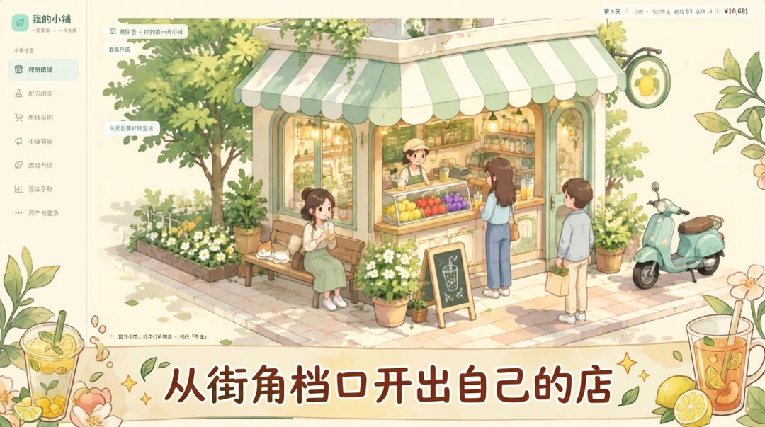 我的小铺:果茶店游戏截图