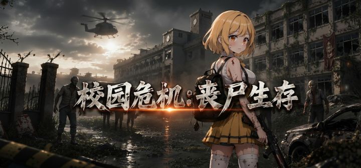 校园危机:丧尸生存 封面
