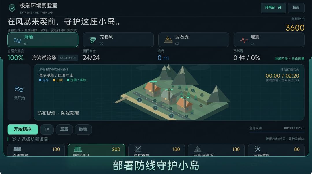 风暴来袭之守护小岛游戏截图