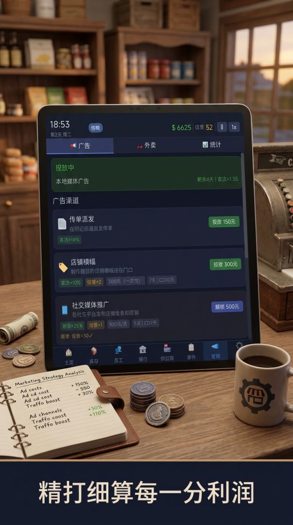 开店模拟经营游戏截图