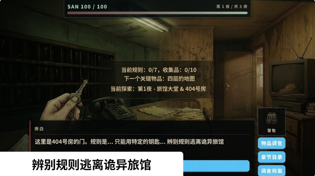 不存在的404号房游戏截图
