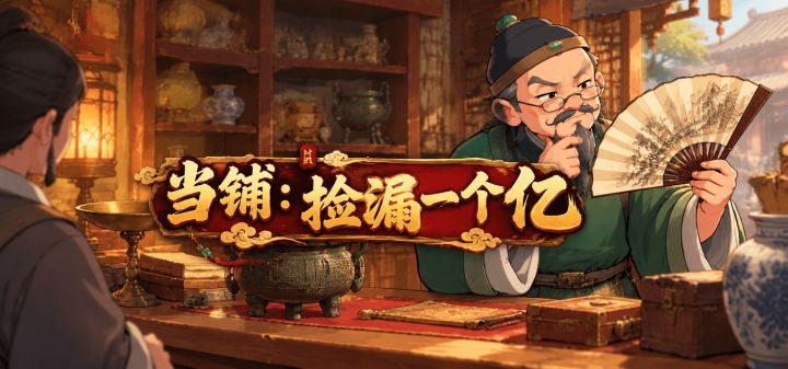 当铺：捡漏一个亿 封面