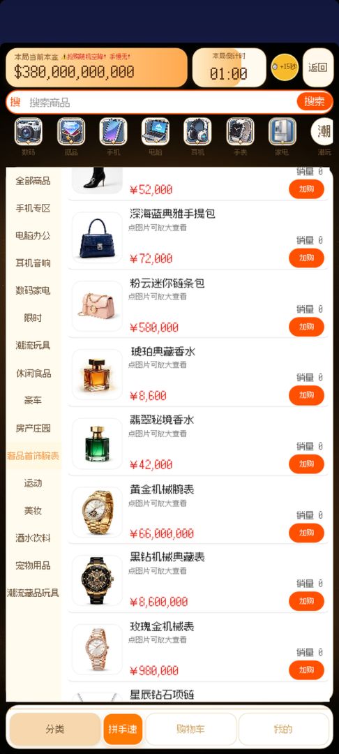 花光马斯克的钱游戏截图