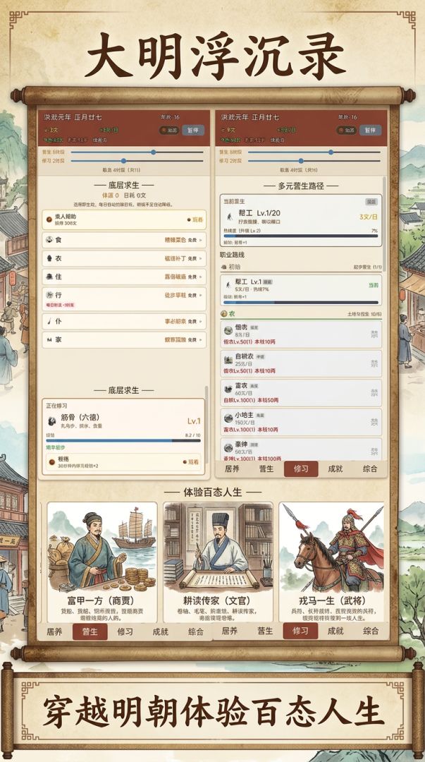 大明浮沉录游戏截图