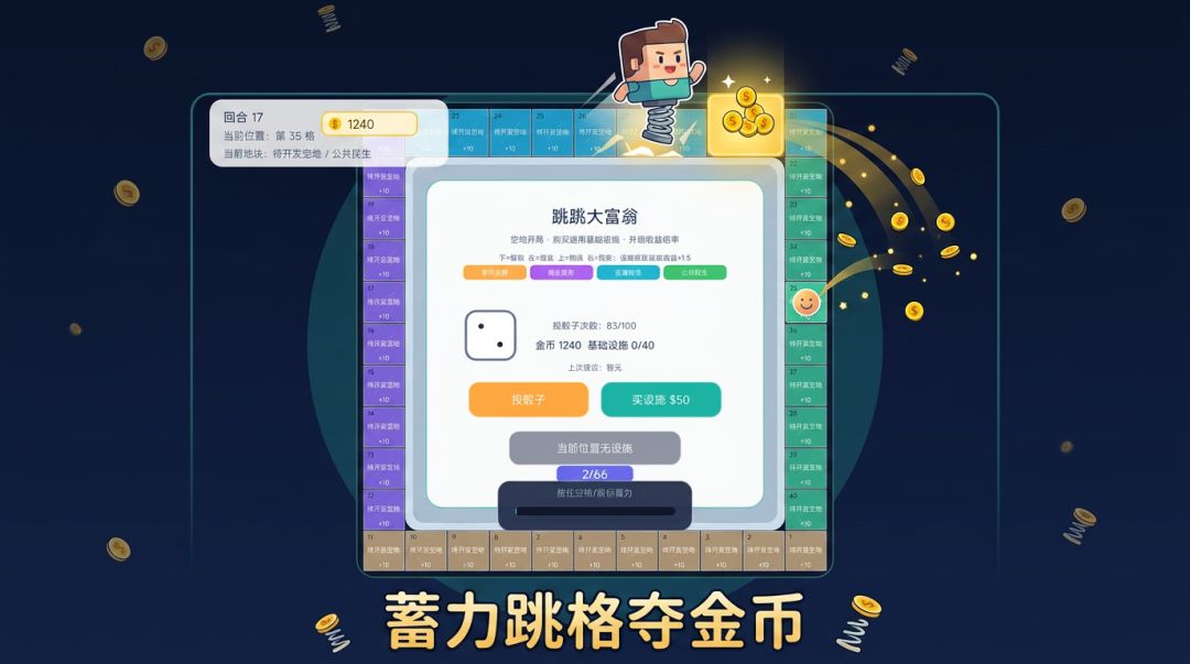 跳跳大富翁游戏截图